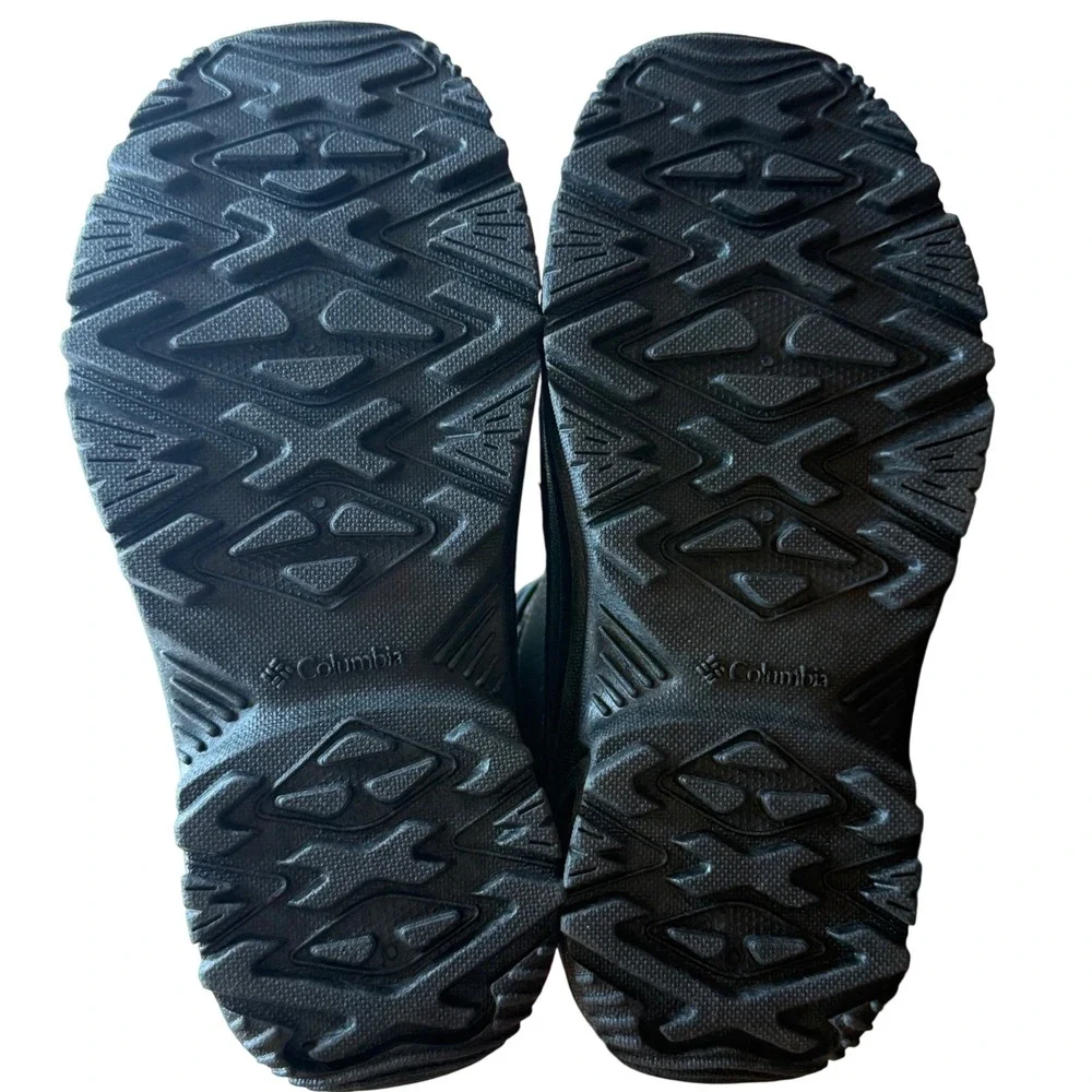 Columbia Bugaboot Celsius Waterproof 400g Insulated Snow Boots Black Youth 5